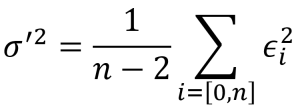  Sigma Estimate